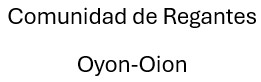 COMUNIDAD DE REGANTES DE OYON